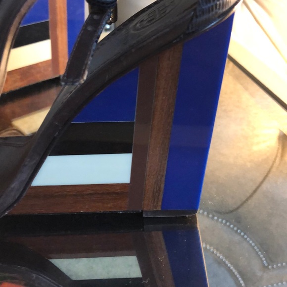 Tory Burch Shoes - GORGEOUS TORY BURCH COLORBLOCK HIGH HEEL SANDAL